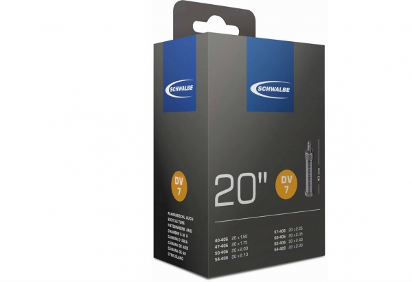 SCHWALBE Schlauch "Nr. 7" / Blitzventil (DV) 20"